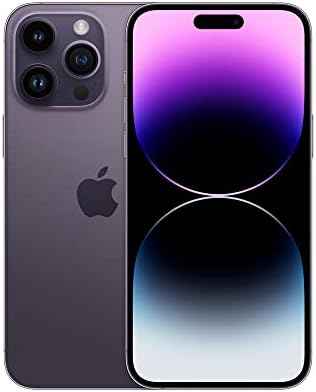 Renewed - iPhone 14 Pro Max 128GB Deep Purple 5G With Facetime - International Version