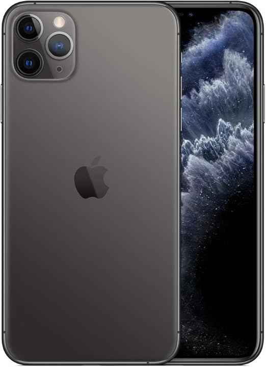 Apple (Renewed) iPhone 11 Pro Max with Facetime - 256GB, 4G LTE, Space Gray, Middle East Version