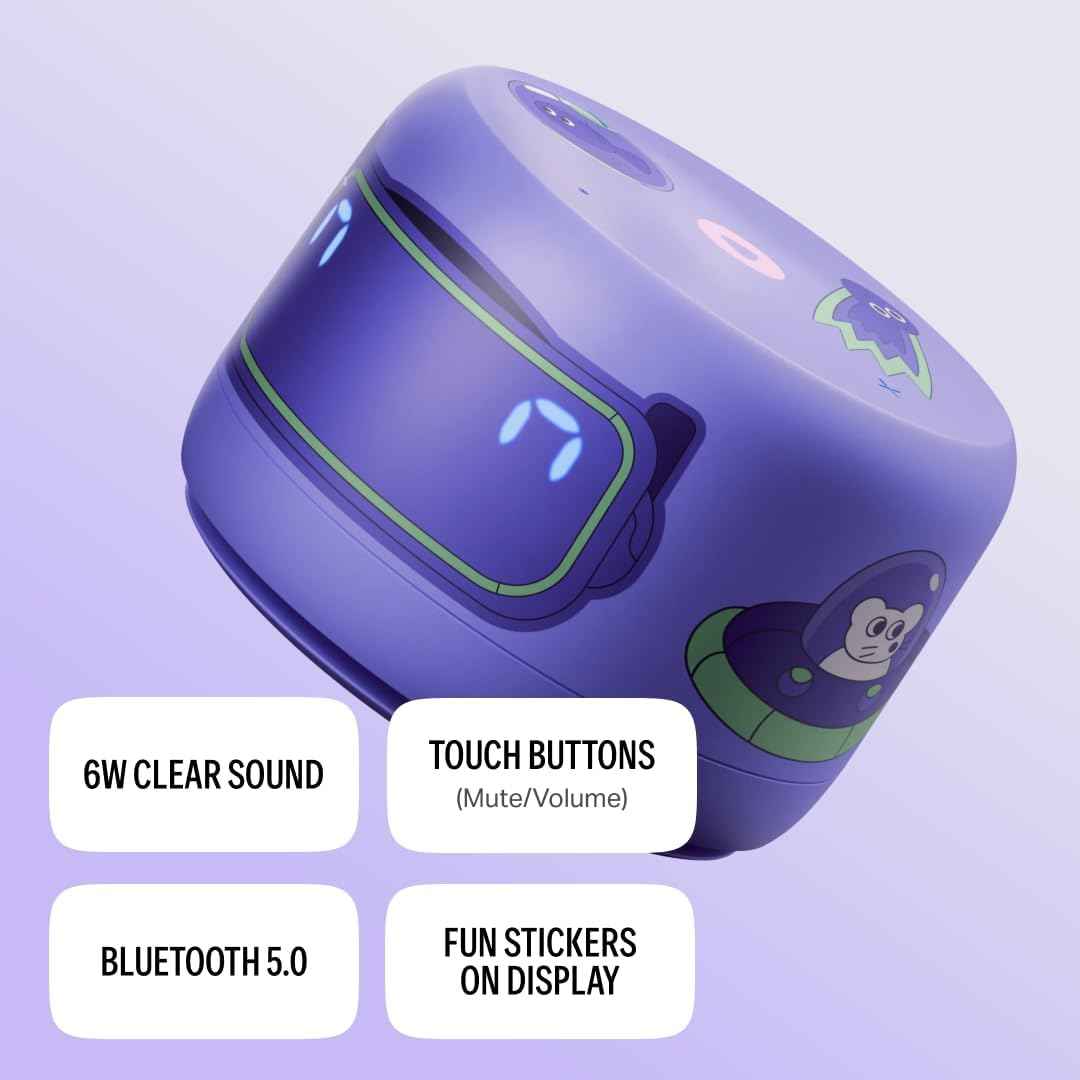 Lite AI Smart Speaker, Bilingual Arabic & English, Music, Stories, Quran, Screen-free