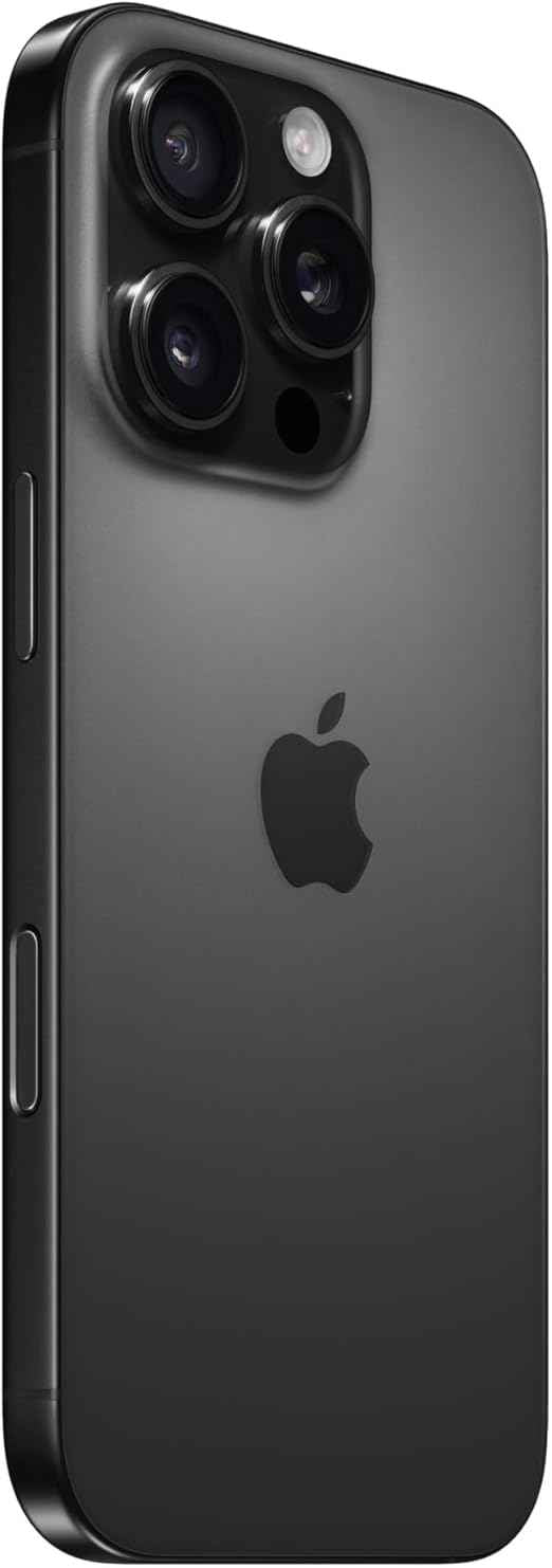 Apple i iPhone 16 Pro (256GB) - Black Titanium (Renewed )