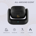 Portable Electric Bakhoor Burner | USB Rechargeable Oud Incense Burner | Smokeless Arabic Incense Diffuser for Home, Office & Car
