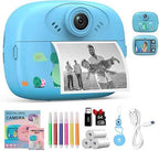 Digital Instant Print Camera for Kids | Educational Toy Camera with Selfie & Video