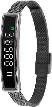 Smart Bracelet Fitness Tracker, Health Tracker Bracelet Water Proof for Women Men, Visuali