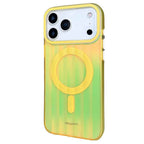 MagSafe Magnetic Shockproof Phone Case with Camera Lens Protection & Transparent Gradient Design for iPhone