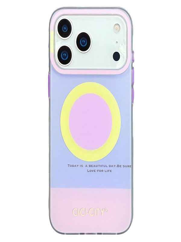 MagSafe Magnetic Shockproof Phone Case with Camera Lens Protection & Transparent Gradient Design for iPhone