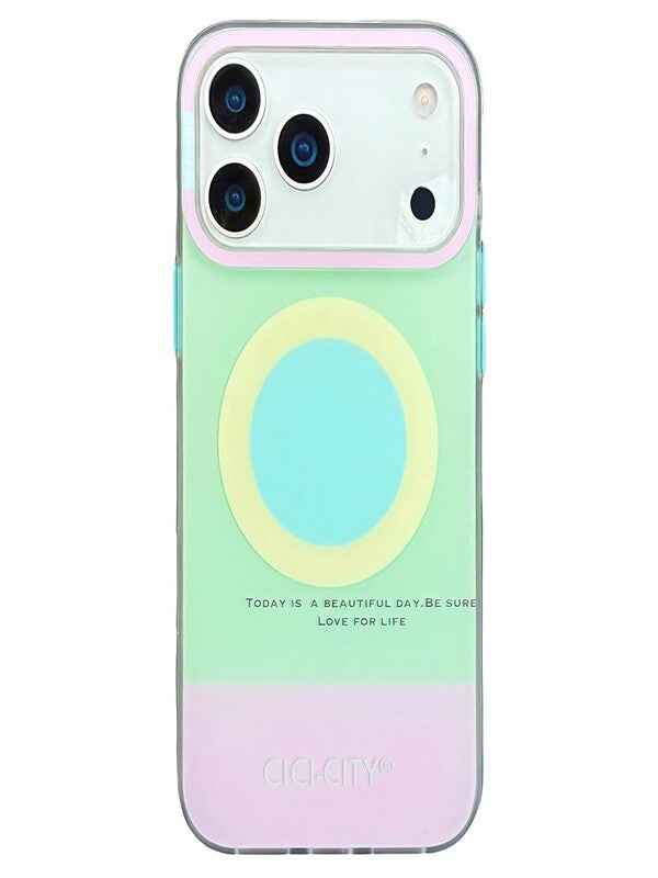 MagSafe Magnetic Shockproof Phone Case with Camera Lens Protection & Transparent Gradient Design for iPhone
