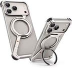 Luxury Magnetic Stand Case for iPhone | 360° Rotating Kickstand