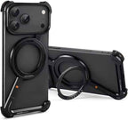 Luxury Magnetic Stand Case for iPhone | 360° Rotating Kickstand