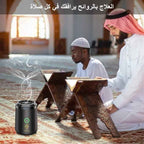 USB Rechargeable Electric Bakhoor Burner | Portable Oud Incense Burner | Smokeless Arabic Incense Diffuser for Home, Office & Car